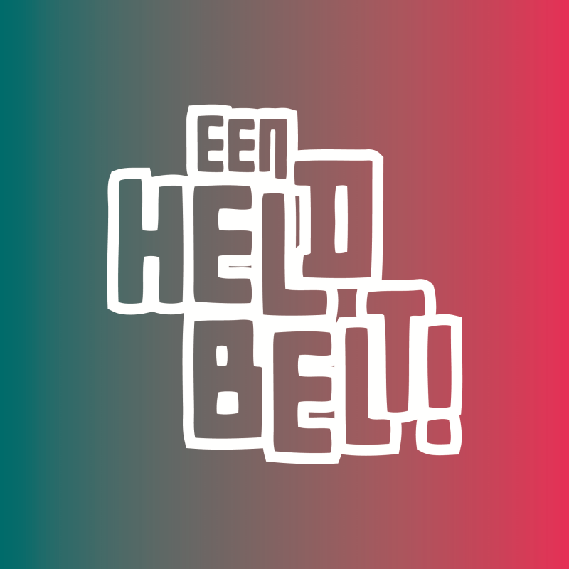 Een held belt! Nieuws afbeelding